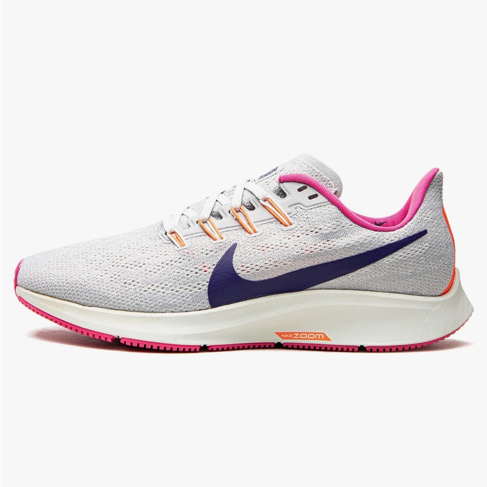 Women’s Air Zoom Pegasus 36 'Wolf Grey Regency Purple